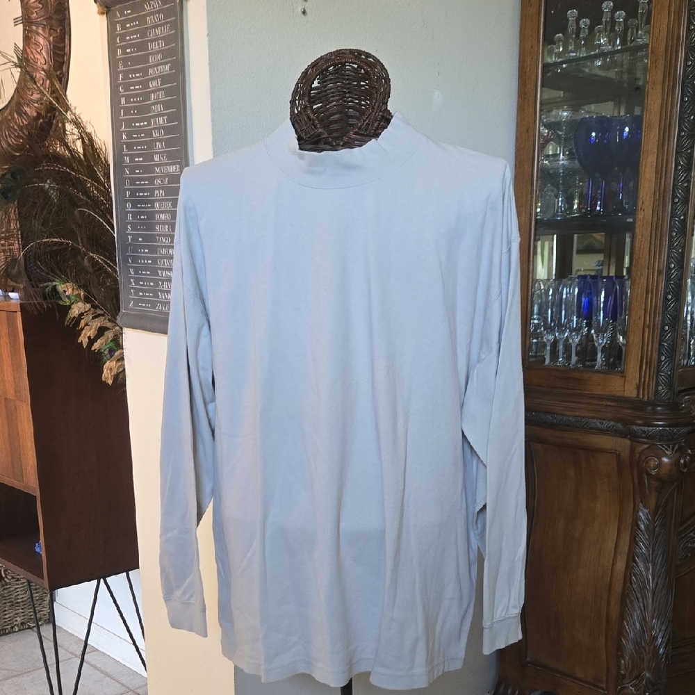 Men's Classic Cream Long Sleeve Tee By Great Lakes Recreation